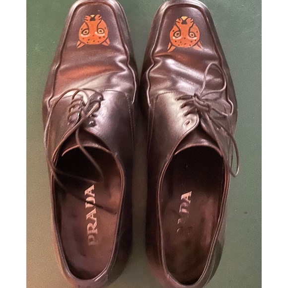 Prada Leopard Oxfords - Picture 4 of 4